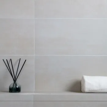 Genoa Ivory Matt Concrete Effect Wall and Floor Tiles