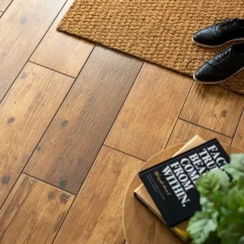 Rustic Oak Wood Effect Ceramic Floor Tiles