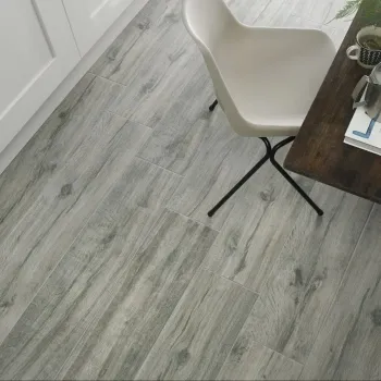 Aged Grey Oak Wood Effect Tile