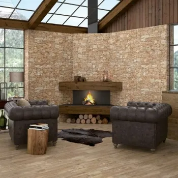 Stacked Sand Stone Effect Tiles