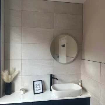 Serenity Snow White Matt Stone Effect 300x600 Wall And Floor Tiles