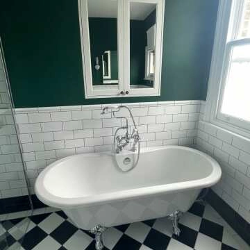 Spellbound Black Matt Small Plain Wall tiles