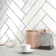 Chiffon Hand Crafted White Metro Tiles