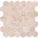 Himalayan Pink Honed Marble Hexagon Mosaic Wall Tiles