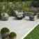 Materia Blanco White Concrete Effect 20mm Porcelain Paving Slabs