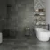 Foil Smoke Grey Metallic Stone Effect 600x600 Tiles