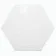 Carton White Gloss Hexagon Tiles