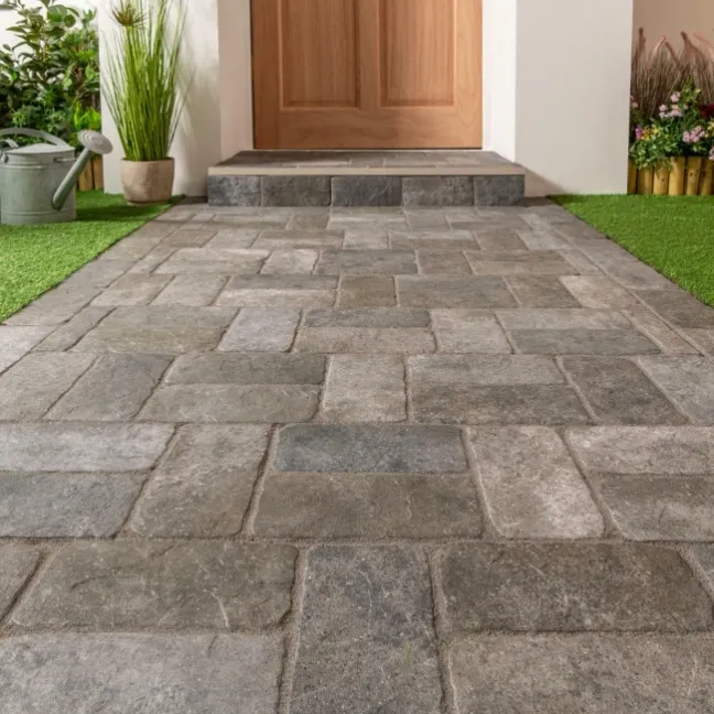 Tuscany Grey Cobble Matt Brick Effect Wall and Floor Tiles