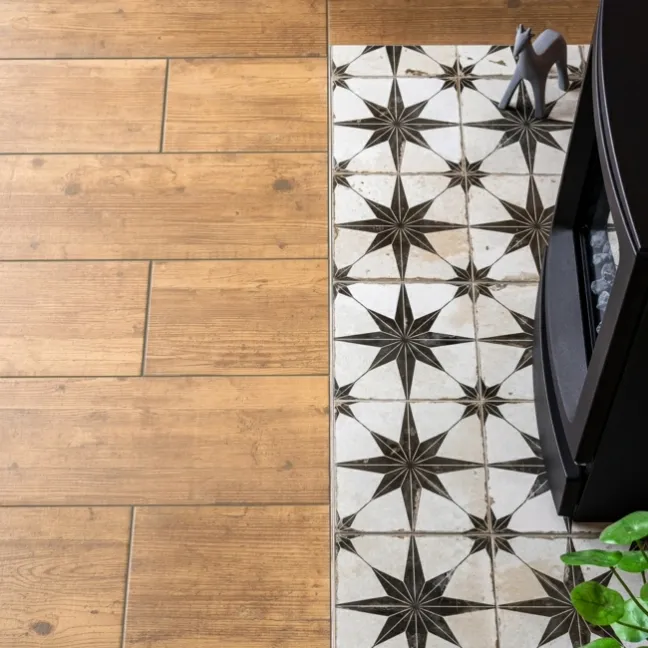 Royal Oak Plank Wood Effect Porcelain Floor Tiles
