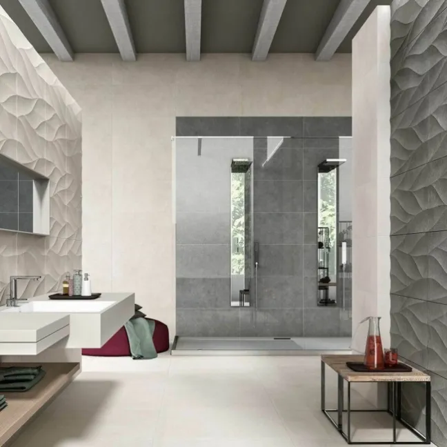 Gravity Grey Matt Stone Effect Floor Tiles 600x600