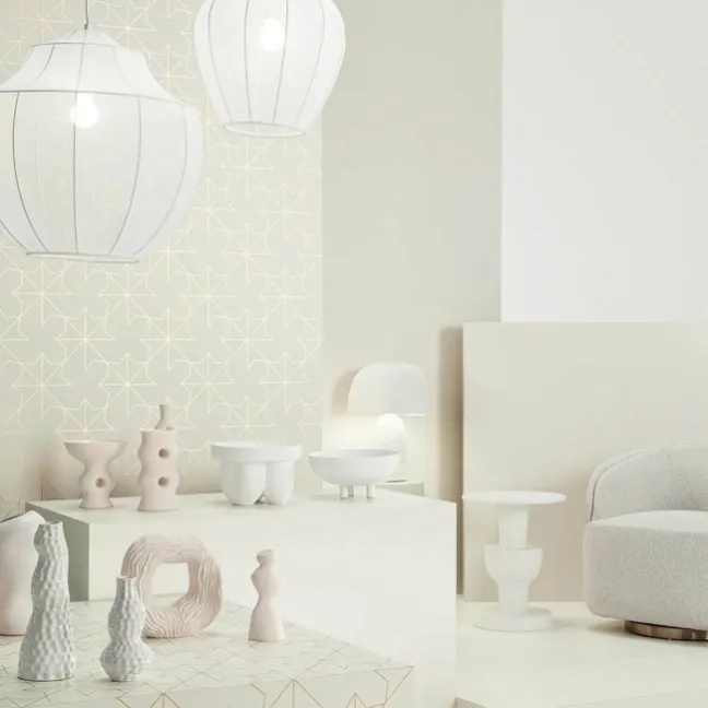 Sorbet White Matt Plain 598x598 Wall and Floor Tiles