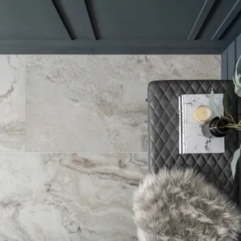 Candy Grey Matt 1200x600 Marble Effect Tiles 