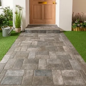 Tuscany Grey Cobble Matt Brick Effect Wall and Floor Tiles