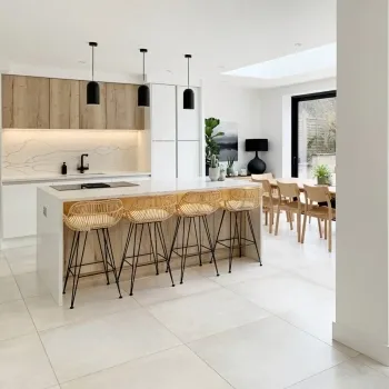 Optimum Bianca 80x80mm Stone Effect Tiles