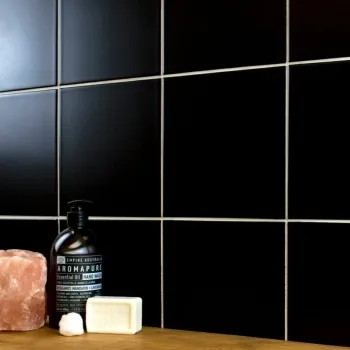 Matt Black 200x200 Tiles