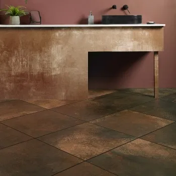 Yuri™ Rust 90% Recycled 583x583 Tiles