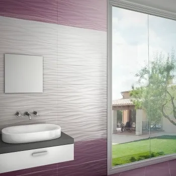 White Wave Tiles