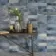 Raku Blue Ceramic Brick Effect Wall Tiles