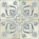Helix Indigo Blue Matt Patterned Wall and Floor Tiles