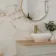 Elysian Calacatta White Gold Vein Matt Marble Effect Wall Tiles