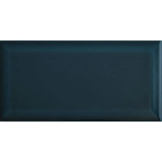 Bond Street Gloss Blue Mini Flat Metro Tiles