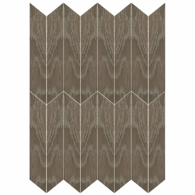 Bonsai Chevron Wood Effect Porcelain Wall Tiles
