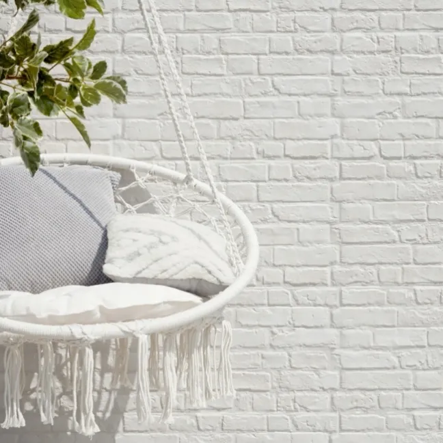 Rustic Masonry Dove White Brick Effect Tiles