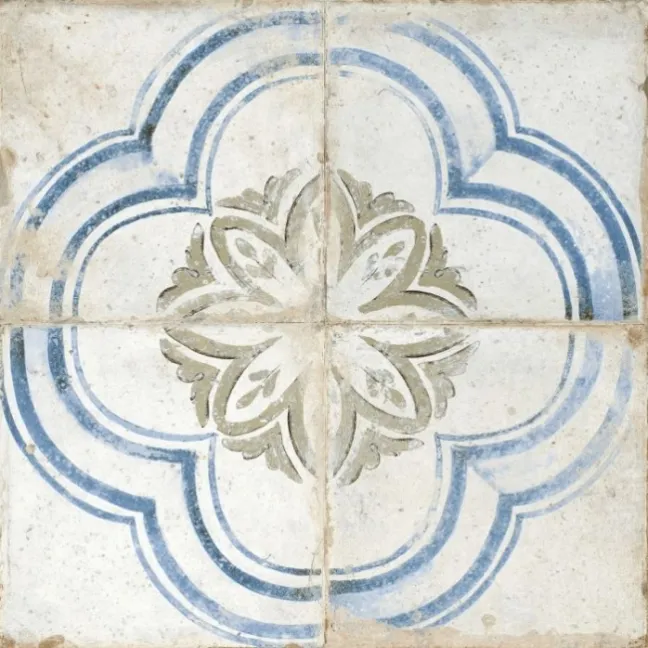 Floweret Antique Pattern Floor Tiles