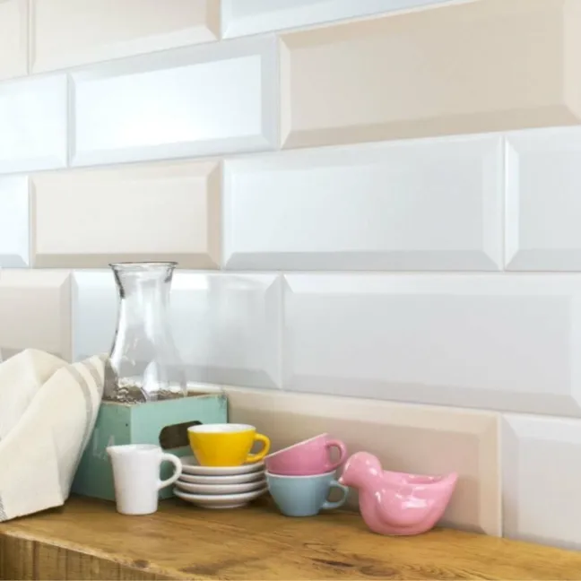 Blanc White Matt Large Metro 300x100 Wall Tiles