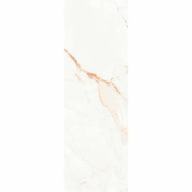Elysian Calacatta White Gold Vein Matt Marble Effect Wall Tiles