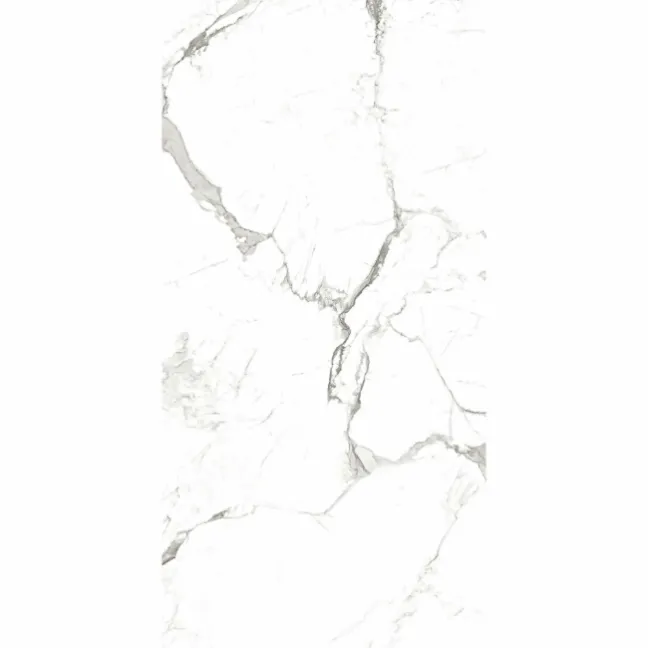 Modern Statuario Matt Marble Effect Tiles 600x1200