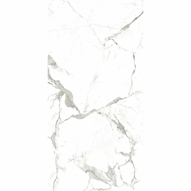 Modern Statuario Matt Marble Effect Tiles 600x1200