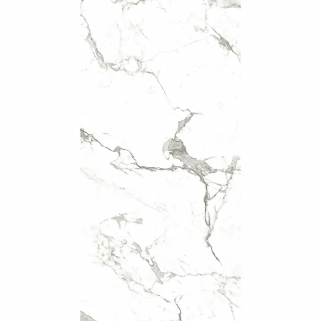 Modern Statuario Matt Marble Effect Tiles 600x1200