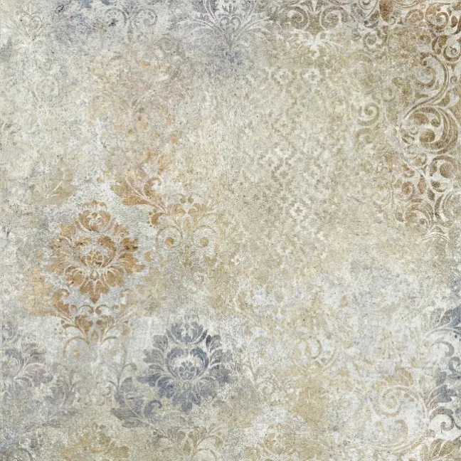 Tapestry Multicolour Matt Vintage Patterned Wall and Floor Tiles