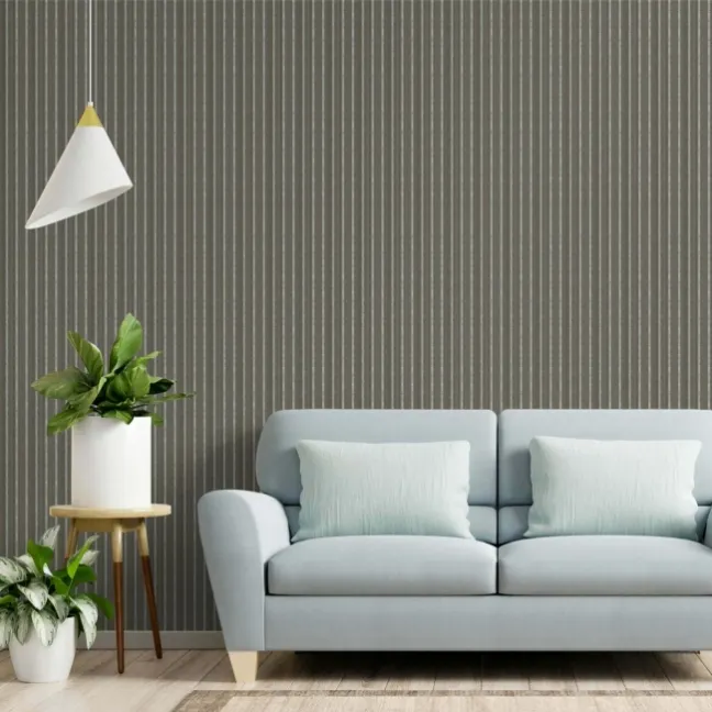 Trepanel® Ash on Grey Felt Acoustic Wood Wall Panels