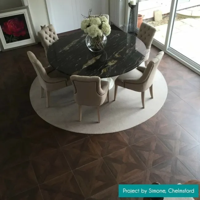 Vintage Brown Rovere Porcelain Wood Effect Floor Tiles