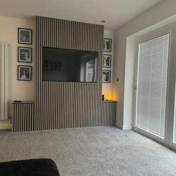 Trepanel® Silver Grey Acoustic Wall Panels