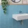 Monocolour Rico Blue Matt Flat Square Wall Tiles 150x150