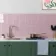 Monocolour Rico Pink Gloss Flat Square Wall Tiles 150x150