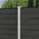 LuxeLine® Classic Dark Grey Composite Fence Panels with U Channel Rail & Concrete Post 180cm
