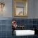 Capsule® Dark Blue Grey Gloss Victorian Flat 150x150 Wall Tiles