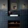 Capsule® Dark Blue Grey Gloss Bevelled 150x150 Wall Tiles