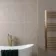 Shallows Beige Matt Limestone Effect Fluted Decor Wall Tiles