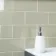 Monocolour Rico Beige Gloss Flat Metro Wall Tiles 200x100