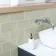 Monocolour Rico Beige Gloss Flat Metro Wall Tiles 200x100