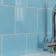 Monocolour Rico Blue Gloss Flat Square Wall Tiles 150x150