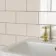 Monocolour Rico Cream Gloss Flat Metro Wall Tiles 200x100
