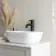 Monocolour Rico Cream Gloss Flat Square Wall Tiles 150x150