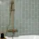 Monocolour Rico Green Gloss Flat Metro Wall Tiles 200x100