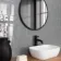 Monocolour Rico Grey Gloss Flat Square Wall Tiles 150x150